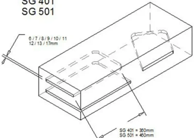 Brühwiler Maschinen Schlitzfräse Schlitzgerät SG 501 Anwendung